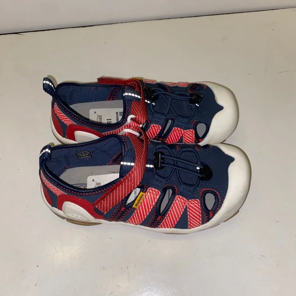 KEEN KNOTCH CREEK CHILDREN, NAVY/STRIPES size 2
